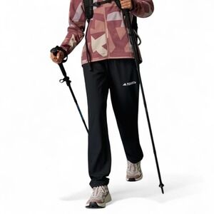 adidas Terrex Multi Liteflex Hiking Pants Women XL Black Stretch NEW w/ Tag READ